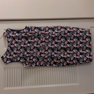 Boden floral Peter pan collar sheath dress